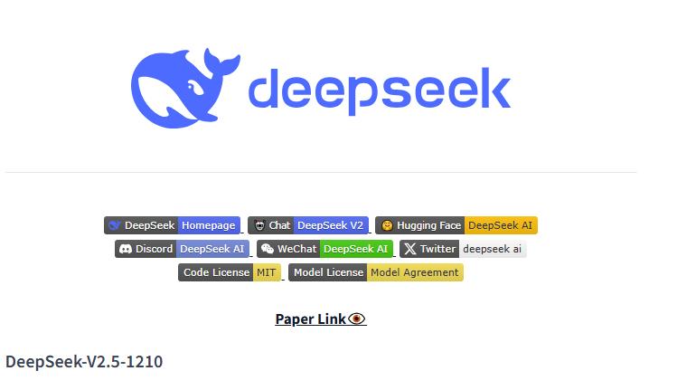 ​DeepSeek AI 发布新版 DeepSeek-V2.5-1210：数学、编程与写作能力大幅提升